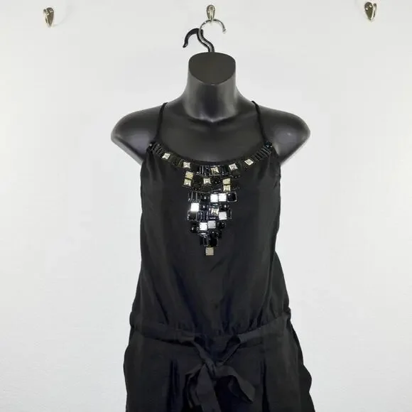 White House Black Market Black Romper size S - Picture 2 of 9